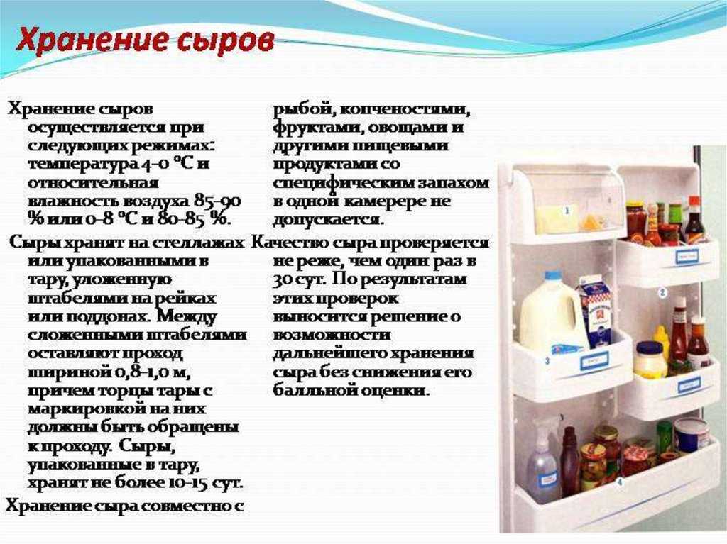 Как хранить сыр в домашних условиях