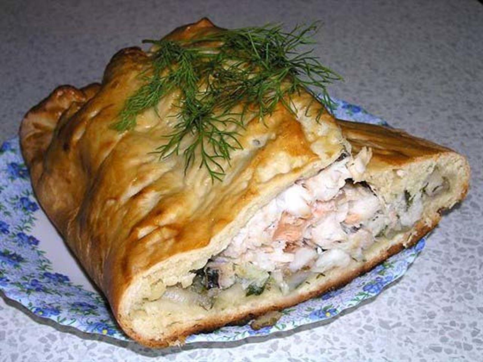 Кулебяка - рецепт с фото