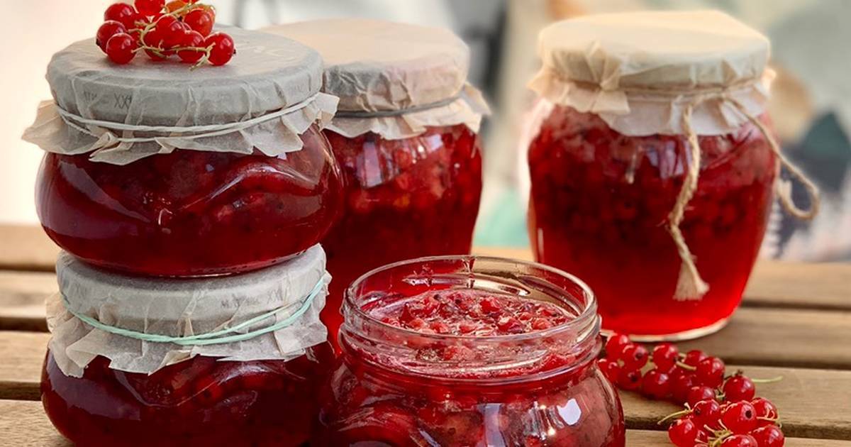 Варенье из красной смородины на зиму — простые рецепты густого варенья из смородины