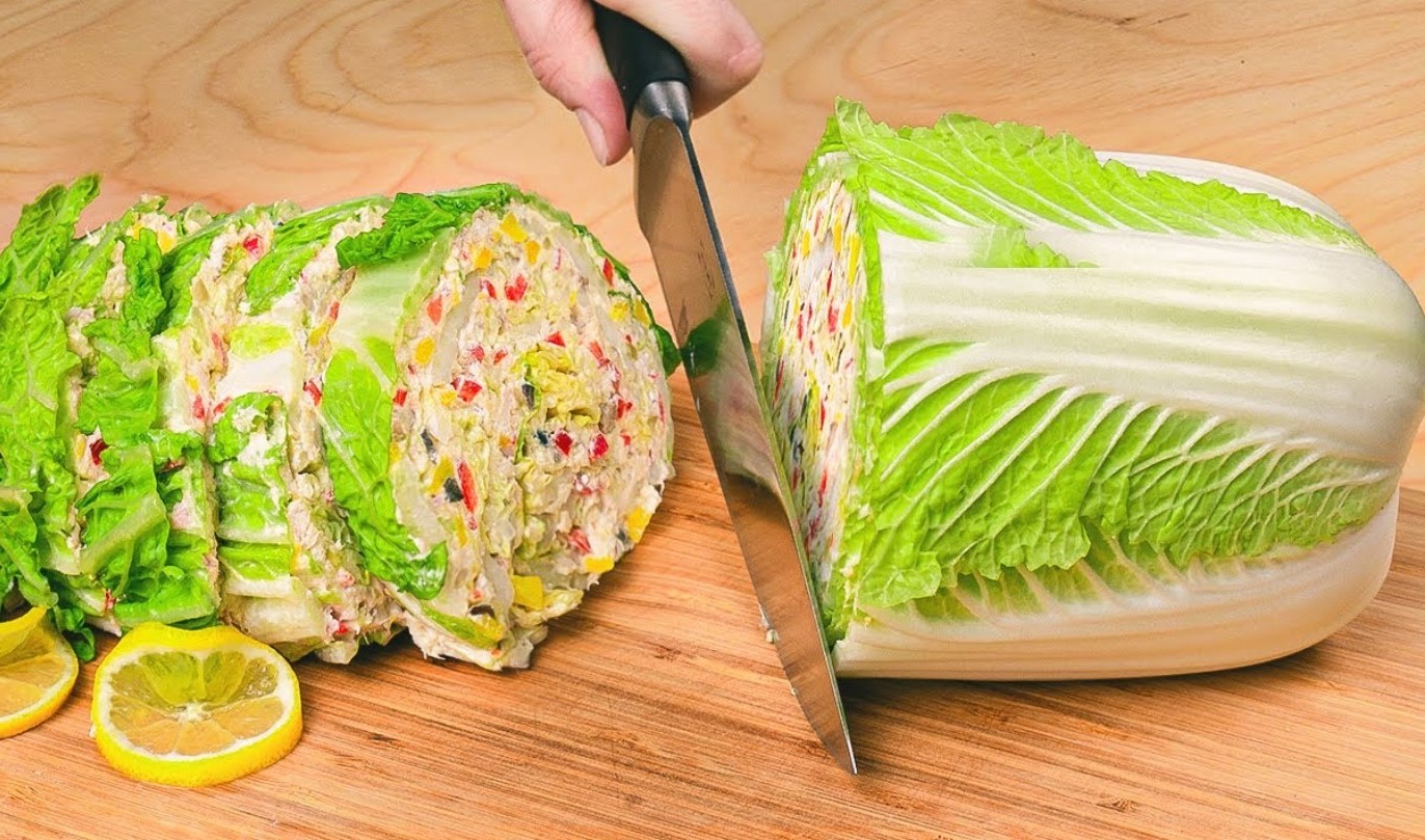 Салат из пекинской капусты и колбасы – рецепты на каждый день