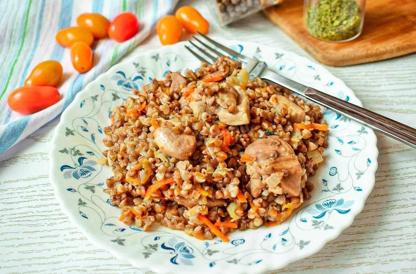 Гречка со свининой по-купечески в духовке - рецепт с фото