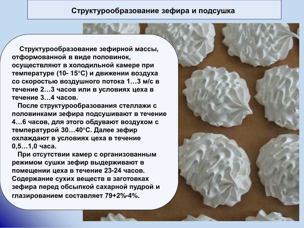 Все о калорийности зефира