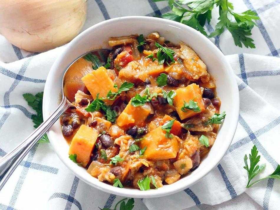 Рецепт рагу из овощей с мясом и картошкой