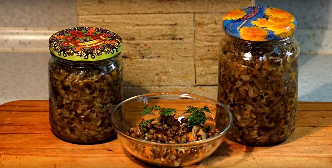 Грибная икра – рецепты вкусной закуски приготовленной в домашних условиях