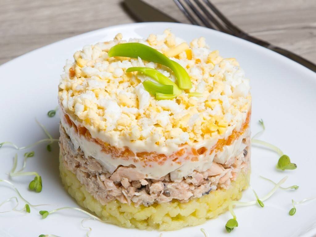 Салат мимоза. слои по порядку. вкусный рецепт | народные знания от кравченко анатолия
