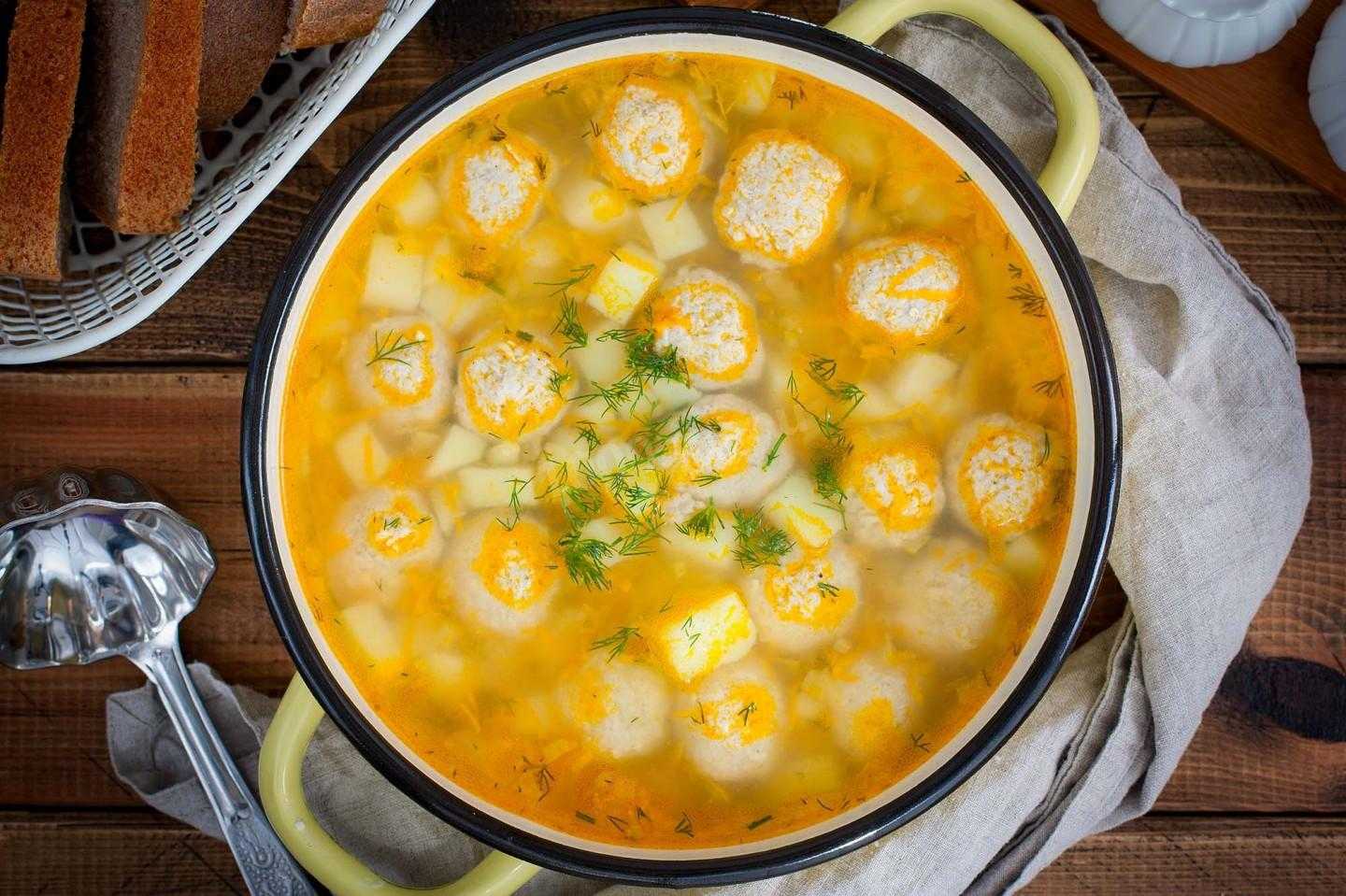 Суп с фрикадельками и вермишелью - самые вкусные рецепты