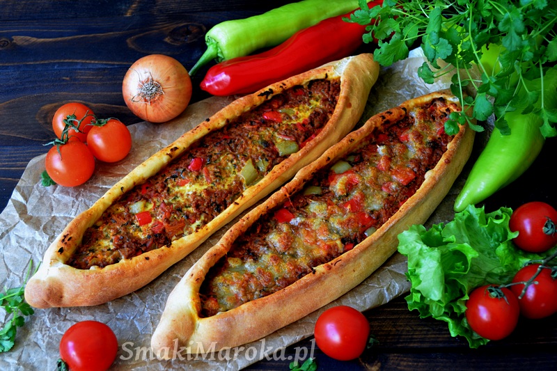 Рецепт пиде с мясом - турецкая кухня | kitchen727