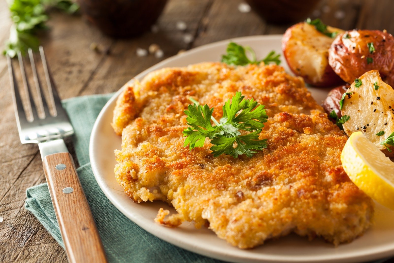 Шницель из куриной грудки — 5 кулинарных рецептов