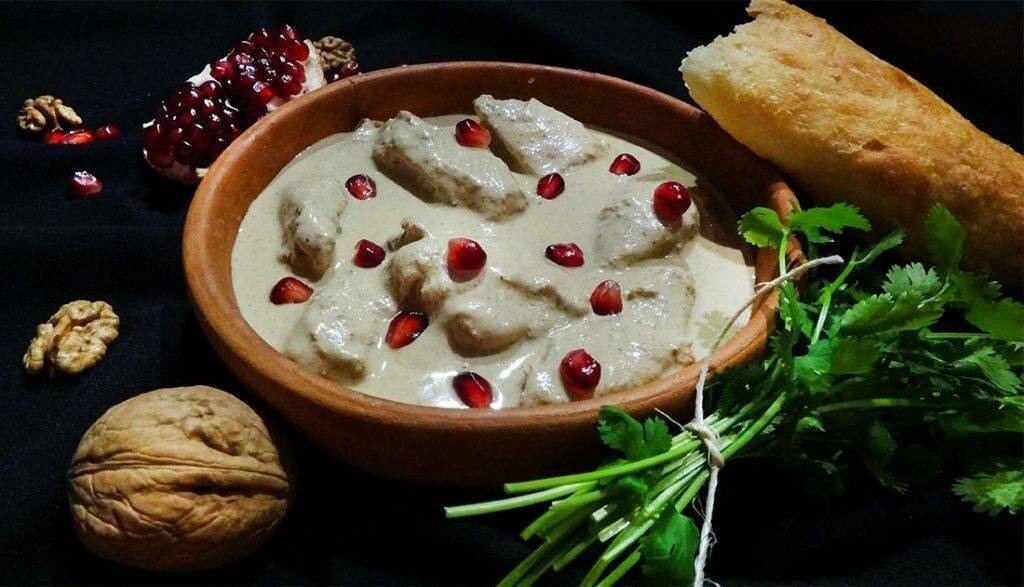 Сациви из курицы по-грузински