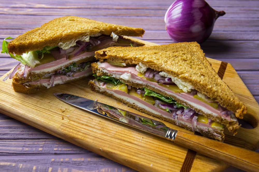 Клаб сэндвич с курицей