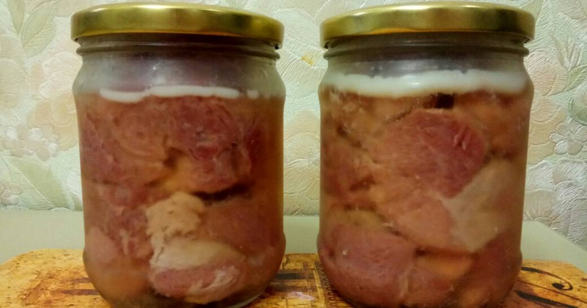Тушенка из свинины в домашних условиях - 10 простых рецептов (пошагово)